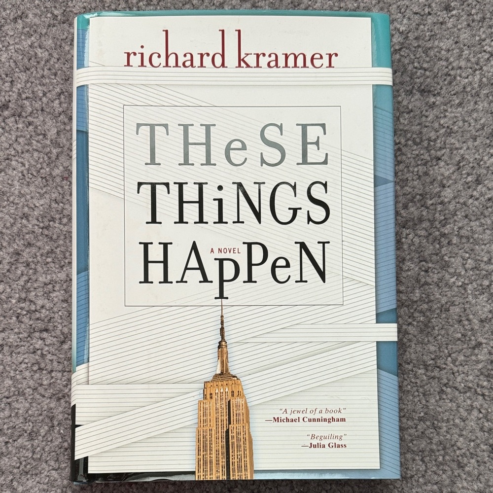 These Things Happen by Richard Kramer (Hardcover) Book Like New